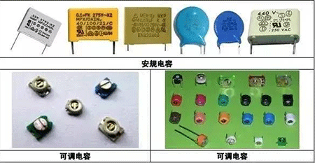 安規(guī)電容、可調(diào)電容