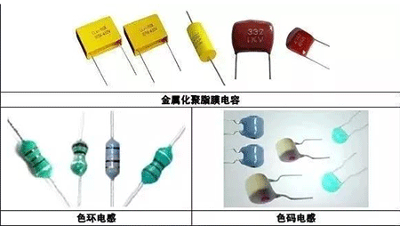 金屬化聚酯膜電容、色環(huán)電感、色碼電感